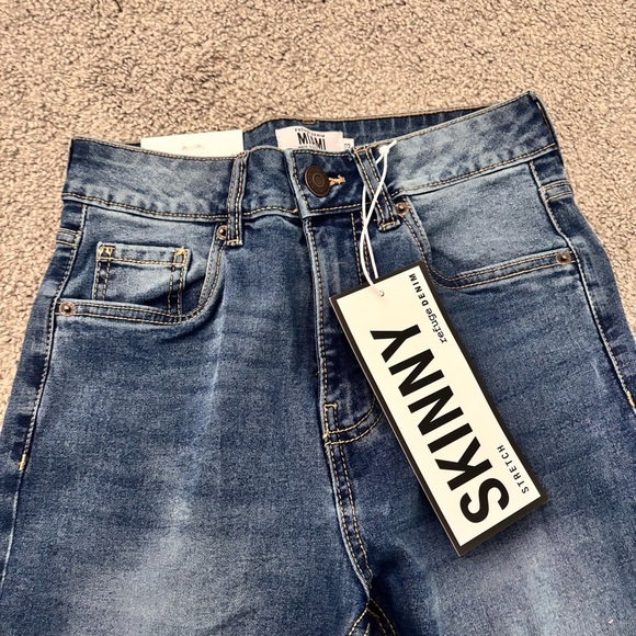 3/$45 Skinny Blue Jeans for Women - Picture 2 of 7